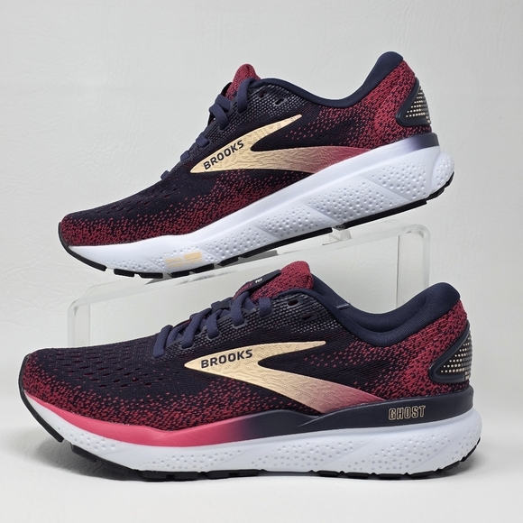 Brooks Ghost 16 Women Multicolor 1204071B422 Running Shoes Sneakers Size 6.5 New - Picture 3 of 9